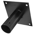 thumbnail image 2 of 1 Set Heavy Duty Metal Post Bracket Fence Post Support Wood Post Base Anchor Ground Spike For Secure Installation Post Base Bracket Deck Base For Wooden Mailbox, 2 of 8