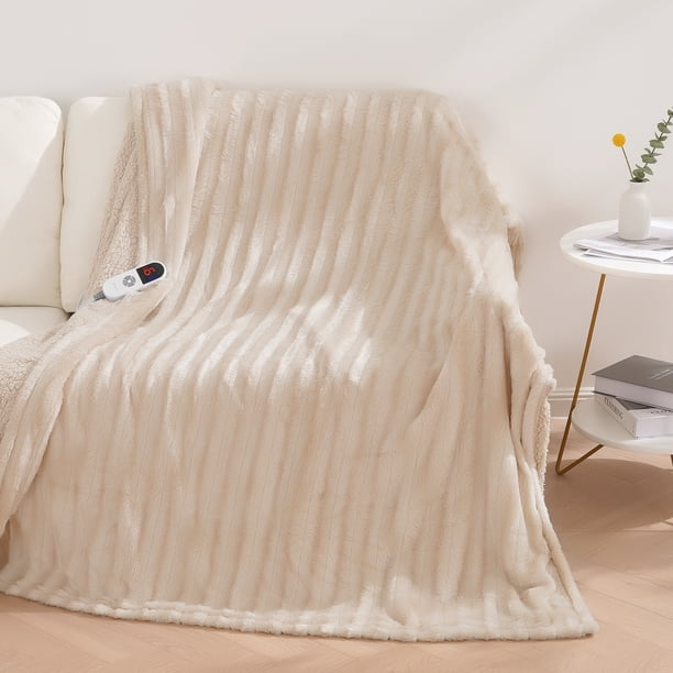 MARNUR Electric Throw Blanket Extra Large Size, 60