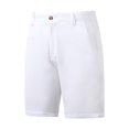 thumbnail image 1 of EOYWHK Jean Shorts Men Relaxed Fit Straight Leg Zipper Pockets Solid Color Dress Shorts, 1 of 2