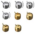 thumbnail image 4 of thinsony Sugar Bowl Coffee Tea Spice Jar Kitchen Gadgets Salt Container Integrated Design Cooking Supplies Seasoning Pot Gold Type 2 S, 4 of 9