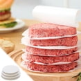 thumbnail image 1 of Fridja 200pcs Burger Patty Paper Round for Burger Press, 5.12 Inches Baking Parchment Round Hamburger Patty Paper Sheet for Separating Burger Patty, Cookies and More, 1 of 5