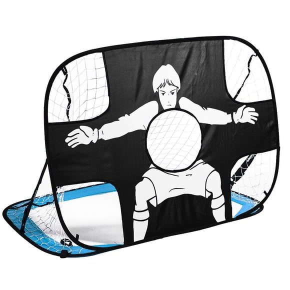 Soccer Goal for Kids Portable Foldable Dual-Purpose Design Backyard and Soccer Training and Shooting Practice