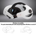 thumbnail image 3 of Adjustable Lightweight VR Head Strap Compatible with Meta Quest 3S - Comfort Virtual Reality Accessories, 3 of 6