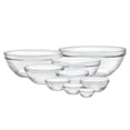 thumbnail image 1 of Duralex Lys Clear Stackable 9 Piece Bowl Set, 1 of 3