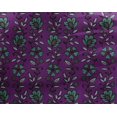thumbnail image 4 of oneOone Georgette Viscose Fabric Leaves & Floral Block Decor Fabric Printed BTY 42 Inch Wide, 4 of 4