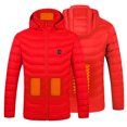 thumbnail image 1 of EGNMCR Jackets for Men Outdoor Warm Clothing Heated For Riding Skiing Fishing Charging Via Heated Coat, 1 of 6