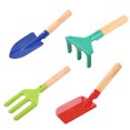 thumbnail image 3 of 1 Ensemble d'Outils de Jardinage pour Enfants avec Râteau, Fourchette, Pelle et Truelle, 3 of 5