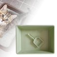 thumbnail image 4 of pitrice Cat Litter Box Pet Litter Tray Toilet Litter Pan Kitty with Scoop, 4 of 9