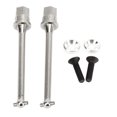 thumbnail image 1 of RC Replacement Drive Shaft, Rear Axle Drive Shaft Efficient Drivetrain 2 PCS  For Maintain Black,Silver, 1 of 8