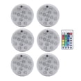 thumbnail image 1 of 13 LED RGB Submersible Light With Magnet And Suction Cup Swimming Pool Light Underwater Tea Night Light For Pond ,Easy to Install, 1 of 7