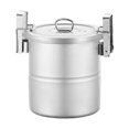 thumbnail image 3 of DYNWAVECA Camping Rice Cooker Cookware Multifunctional Portable Small with Lid Steamer Steaming Pot for Outdoor Survival Fishing Picnic 1 to 2 People, 3 of 10