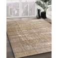 thumbnail image 2 of Ahgly Company Tapis d'Intérieur Rond Traditionnel Amande Foncé Brun Persan, 4 Pieds Rond, 2 of 6