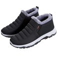 thumbnail image 1 of Men's Sneakers Winter Fashion Plus Boots Comfortable Solid Color Warm Snow Boots for Active, 1 of 9