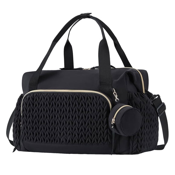 Fourre-tout pour Voyage en Plein Air Sac à Langer Grande Capacité avec Suce Fourre-Tout Polyvalent pour Maman Sac de Maternité et de Changement de Bébé Sac de Plage de Voyage Sac de Voyage Durable et Léger