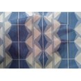thumbnail image 4 of oneOone Cotton Silk Fabric Triangle & Hexagon Geometric Print Fabric BTY 42 Inch Wide, 4 of 4