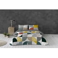 thumbnail image 2 of Gouchee Home Helsinki King 3-Piece Duvet Cover Set – Geometric Modern Design, Reversible & 100% Cotton Bedding, 2 of 2
