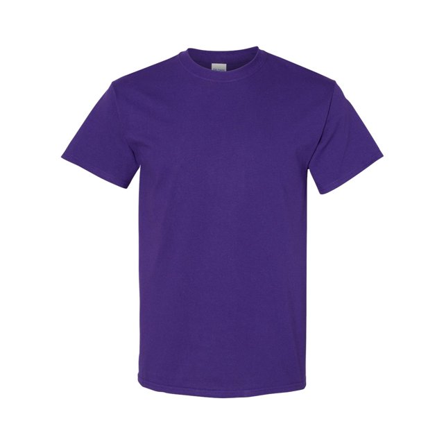 Heavy Cotton T-Shirt, 3XL, Purple