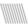 thumbnail image 1 of Uxcell 3/8 Pouces-16 Tige Entièrement Filetée, 10 Pcs Filetage en Acier Inoxydable 304 Longueur 5.9 Pouces, 1 of 7