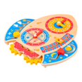thumbnail image 1 of BELOVING Calendrier Montessori Jouets Horloge Jouets Mathématiques Cognition du Temps Quatre Saisons, 1 of 10