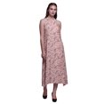 thumbnail image 1 of Bimba Robe de Plage d'Été pour Femmes à Imprimé Feuilles, Dos Nu, Col Licou – XXX-Grand, 1 of 6