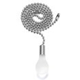 thumbnail image 2 of Luckyn Ceiling Fan Pull Chains, Beaded Ball Light Bulb,Ceiling Fan Pull Chain and Fan Cord Beaded Ball Extension with Connector,Silver, 2 of 7