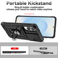 thumbnail image 3 of TYJKeJi Case with Stander Holder Kickstand Drop Resistant Shockproof Case For Samsung Galaxy S25 Edge, 3 of 9