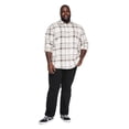 thumbnail image 2 of George Big Men's Flannel Shirt, 2 of 6