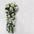 thumbnail image 5 of RKSTN Simulated Rose Simulated Rose Bouquets Simulated Flower Wall Hanging Baskets Decorative Landscaping Artificial Flowers Rattan Home Decor Flowers, 5 of 5