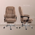 thumbnail image 3 of Vinsetto Chaise de Bureau de Massage, Chaise de Jeu Inclinable, Brun, 3 of 10