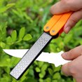 thumbnail image 4 of Sharpener Double Sided Portable Mini Foldable Sharpening Stone Kitchen Handheld Sharpeners Folding Handheld Whetstone Household Tools Home for Hiking Black, 4 of 9