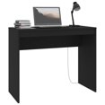 thumbnail image 3 of vidaXL Desk Black 90x40x72 cm Engineered Wood, 3 of 5