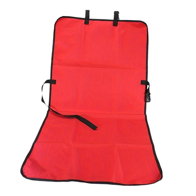 Red Pet Car Seat Cushion Dog Car Pad Pet Front Seat Cover One Layer Car Pad For Dirt And Scratch Protection