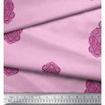 thumbnail image 2 of Soimoi Cotton Voile Fabric Paisley Block Decor Fabric Printed Yard 42 Inch Wide, 2 of 3