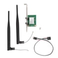 thumbnail image 2 of Adapter Card, Built In 9 Pin USB 2.4G 5G WiFi Card  For Desktop Computer, 2 of 8