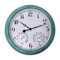 thumbnail image 1 of Wall Clock Waterproof Round Outdoor Clock for Garden Swimming Clock Decor Pool Outside, 1 of 9
