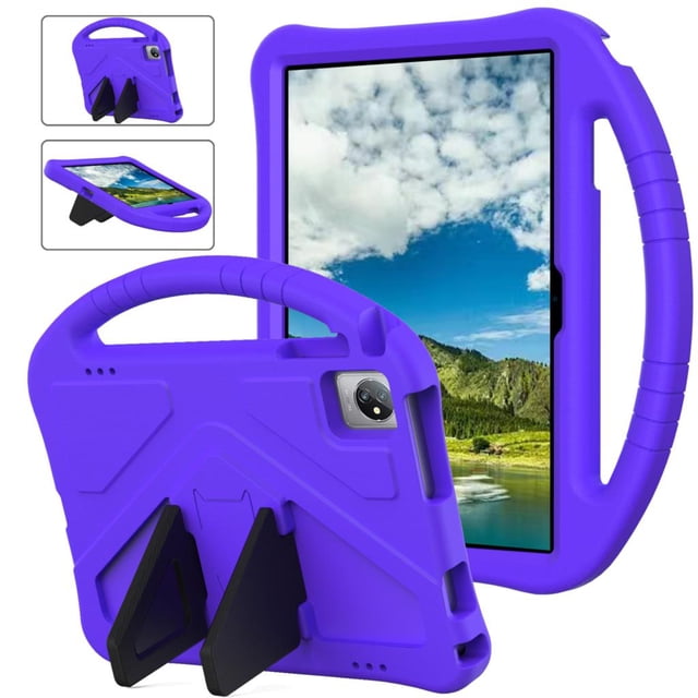 Étui pour Teclast P40S 2023 P30S P20S P20HD P40HD 2022 Étui EVA Tablette pour Enfants Support Housse pour Teclast M40 SE M40 Plus M40 Pro Violet Teclast P20HD 2022
