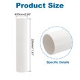 thumbnail image 2 of Uxcell 3" Inch Round Ventilation Duct, 12" Inch Long Plastic Pipe Replacement Supply Heating Cooling Ventilation AC System,, 2 of 6