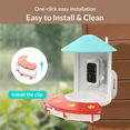 thumbnail image 4 of NETVUE Birdfy Add-ons, Hummingbird Feeder Extension, 18.3 oz Hummingbird Feeders Perch Easy Filling & Easy Cleaning, 4 of 6