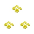 thumbnail image 4 of Decodeary 50pieces Low Maintenance Soft Texture Fabric For Albums And Decorations Realistic Appearance Fiber Wide Application Yellow 4.5cm 3Set, 4 of 6
