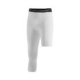 thumbnail image 1 of AMERTEER Men‘s 3/4 Single Leg Compression Cropped Tights Leggings Sports Base Layer Underwear, 1 of 6
