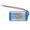 thumbnail image 2 of Batterie Li-ion Rechargeable 7,4 V 2600 mAh, Bloc d'Alimentation Li-ion 7,4 V 2,6 Ah pour Lumière DEL, 2 of 4