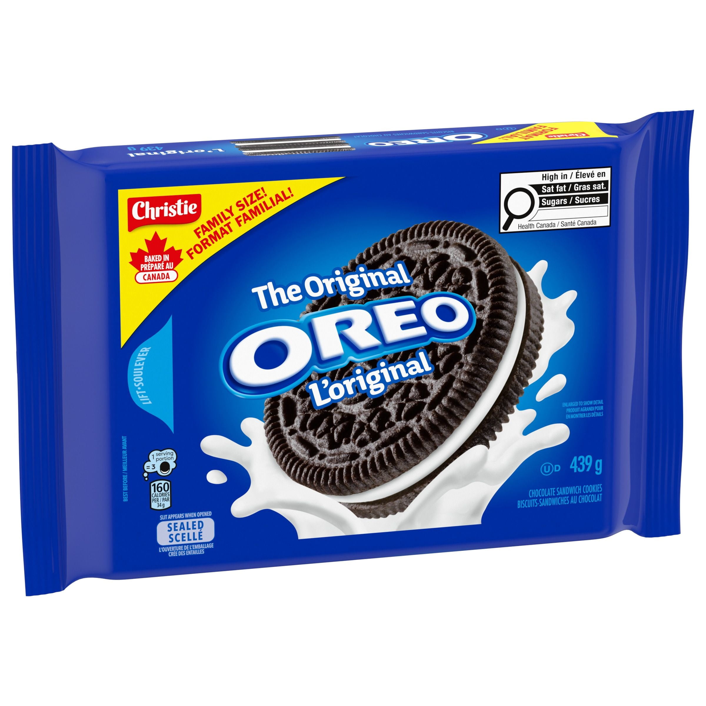 OREO Original Chocolate Sandwich Cookies, Family Size
