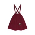 thumbnail image 1 of Girls Dress Wine Red Suspender Skirt School Uniform 6 Years, 1 of 3