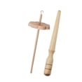 thumbnail image 4 of segolike Drop Spindle Portable Sewing Projects for Beginners Wood for Knitted Felting without wool strips, 4 of 9