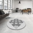 thumbnail image 4 of Ahgly Tapis Rectangulaire Lavable en Machine Intérieur Transitionnel Gris Canon, 3 Pieds x 5 Pieds, 4 of 7