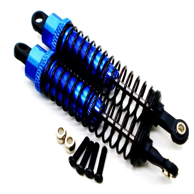 ZheElen Threaded Front Shock Absorber For 1/16 HQ 732 OFF-Road RC Car Accessories Dark Blue