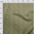 thumbnail image 3 of oneOone Polyester Spandex Olive Green Fabric Florals Fabric For Sewing Printed Craft Fabric By The Yard 56 Inch Wide, 3 of 4