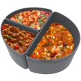 thumbnail image 1 of 3 Pcs Séparateur de Mijoteuse pour Casserole de 6 QT, Étanche, Séparateur de Mijoteuse Réutilisable en Silicone, Séparateur de Mijoteuse Résistant à la Chaleur, Doublure de Cuisson Compatible Lave-Vaisselle, 1 of 9