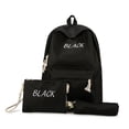 thumbnail image 2 of EGNMCR Closet Organizers and Storage, Storage Trunks & Bag Fashion Style Multifunctional Large Capacity Canvas Four-piece Bag 3packs storage backpack, 2 of 3