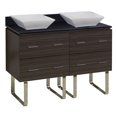 thumbnail image 1 of American Imaginations 36.75-in. W 22.5-in. D Ceramic Top In White Color For 3H8-in. Faucet AI-1378, 1 of 1
